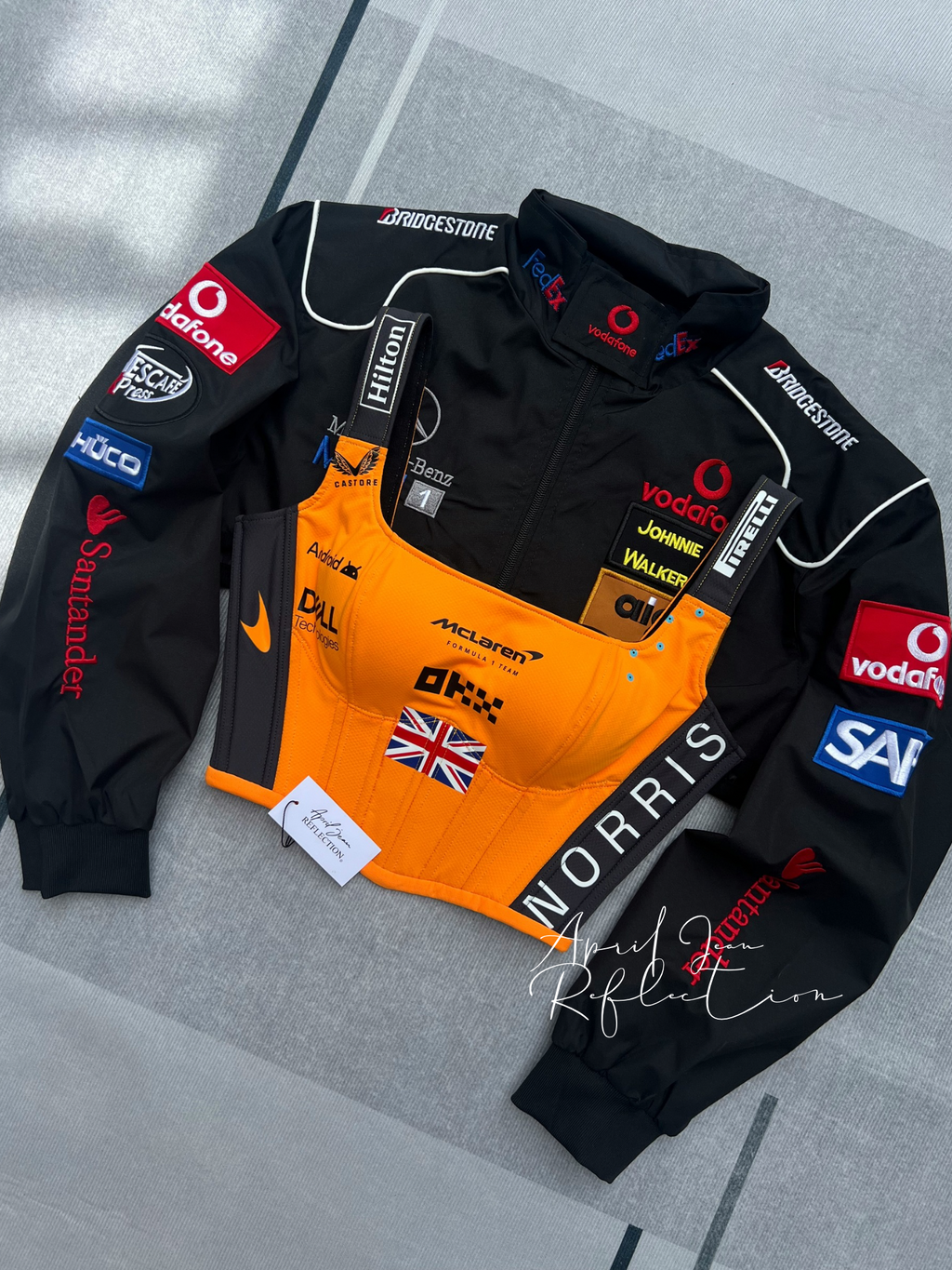 Made-to-order--Custom Mclaren Jacket Corset Set