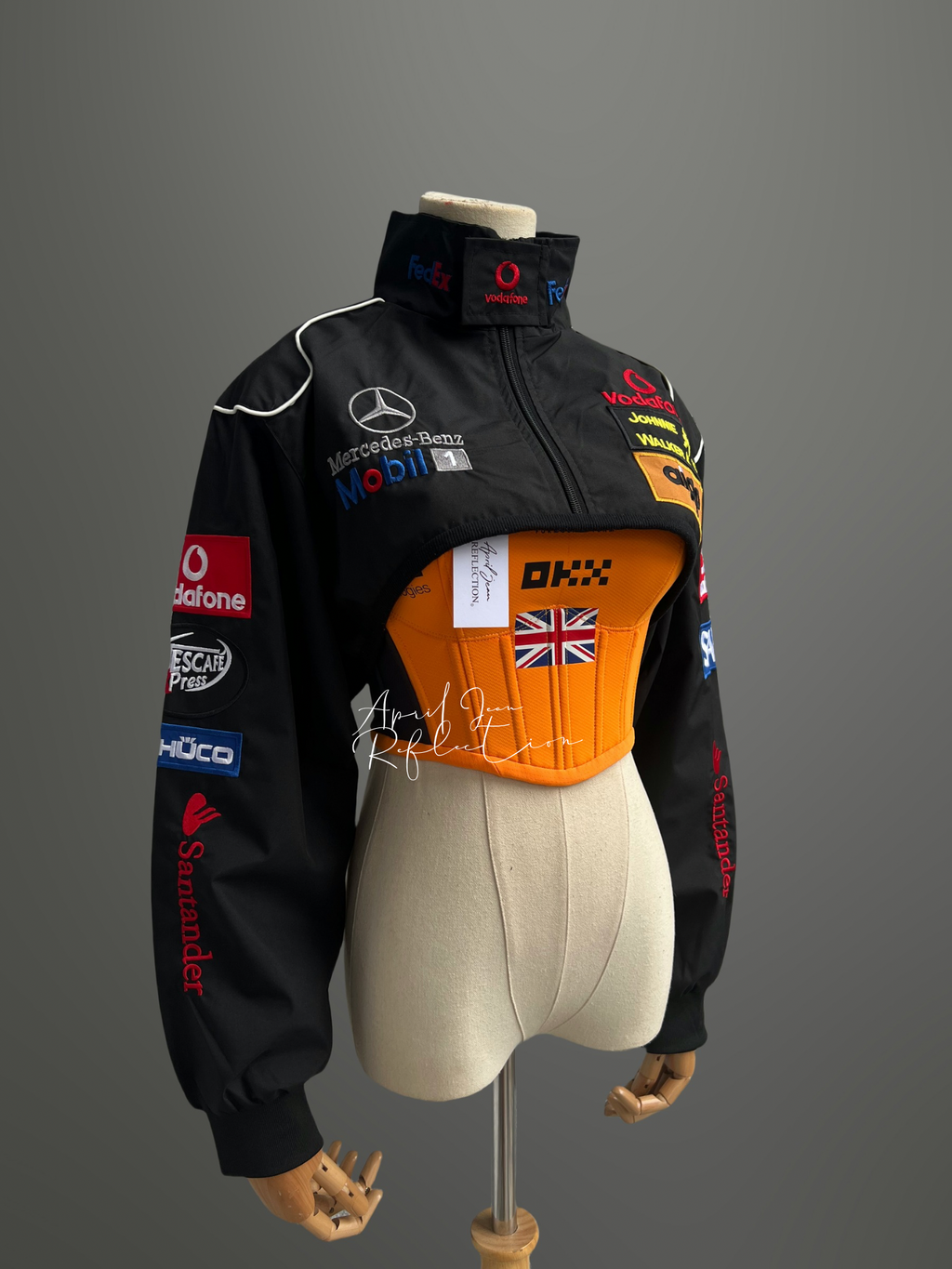 Made-to-order--Custom Mclaren Jacket Corset Set