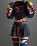 Made-to-order--RB Inspired Cropped Jacket, Corset Top and Skirt Set