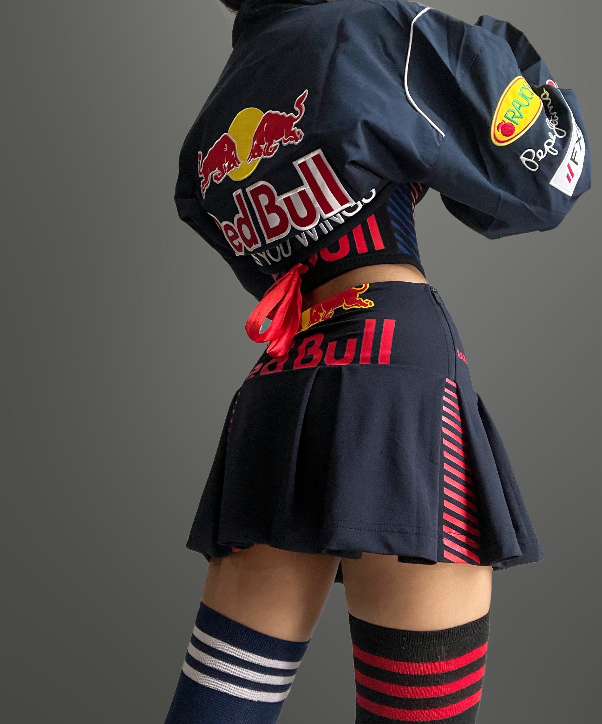 Made-to-order--RB Inspired Cropped Jacket, Corset Top and Skirt Set