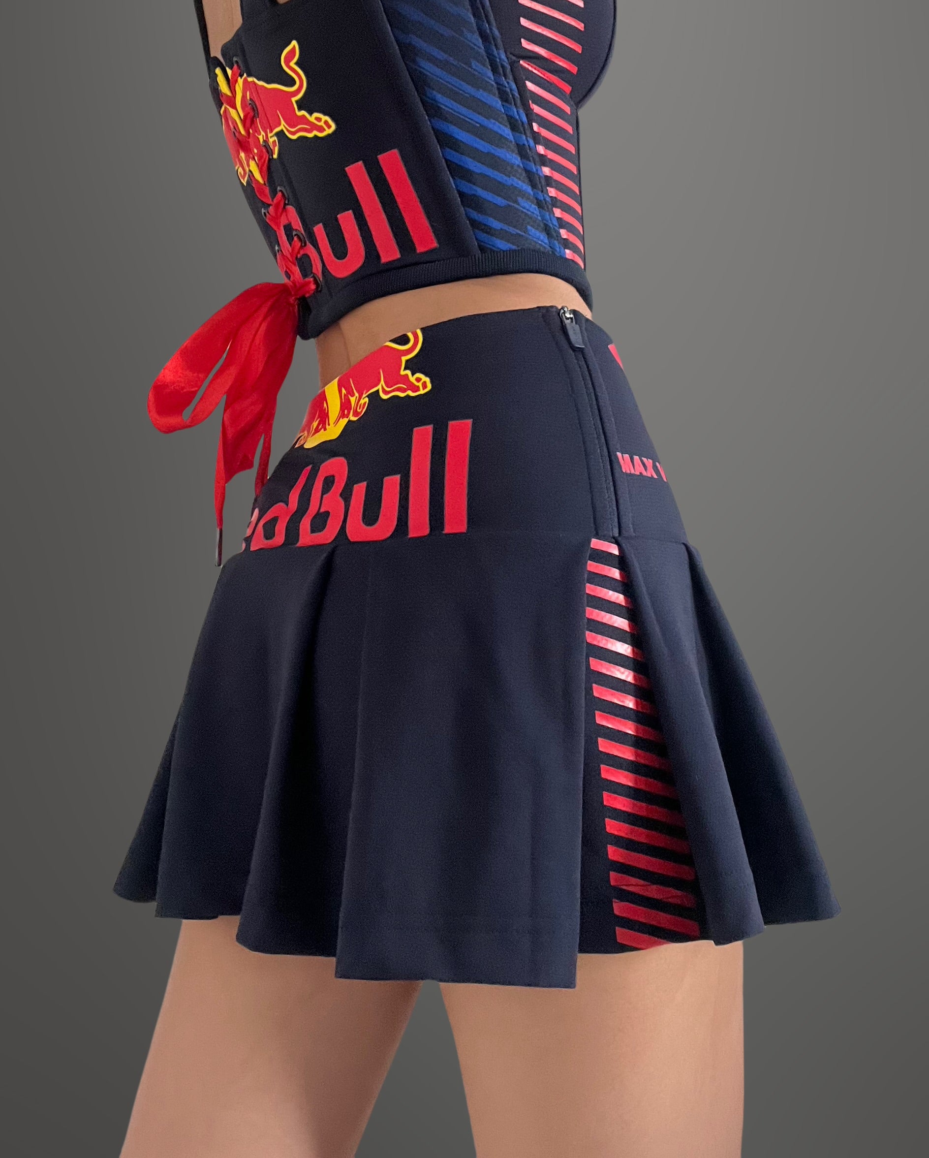 Made-to-order--RB Inspired Cropped Jacket, Corset Top and Skirt Set