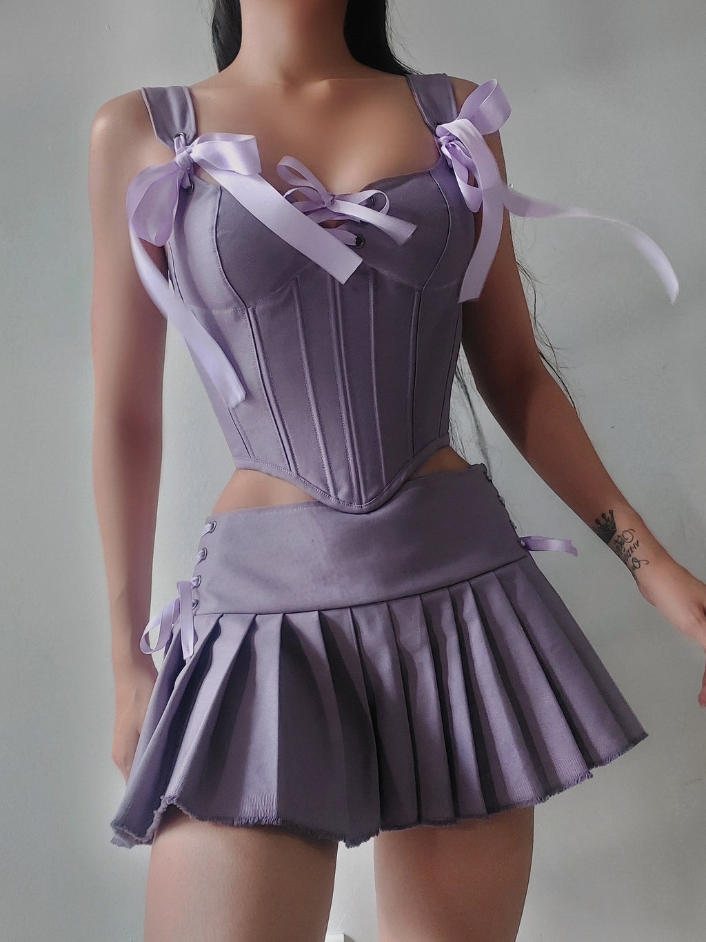 Made-to-order--Freya Corset Top and Skirt Set