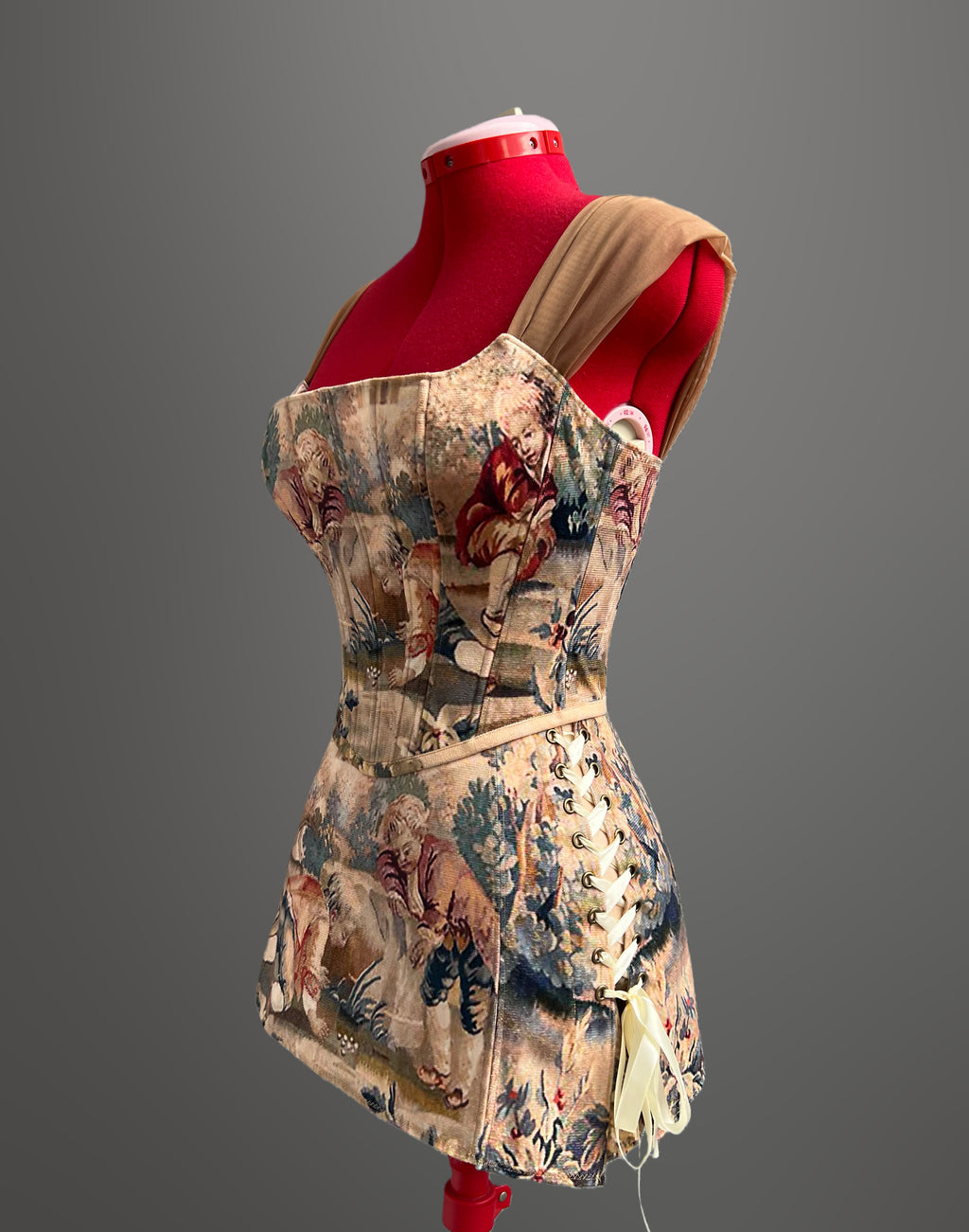 Made-to-order--Antheia Corset Top and Skirt Set