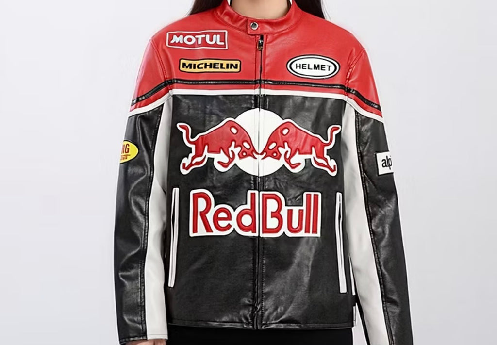 The champion Spirit: RB Racing F1 Leather Jacket