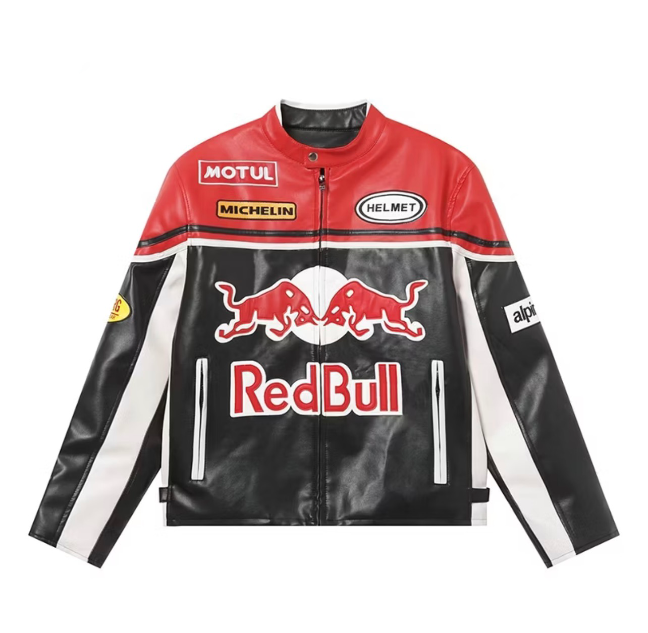 The champion Spirit: RB Racing F1 Leather Jacket
