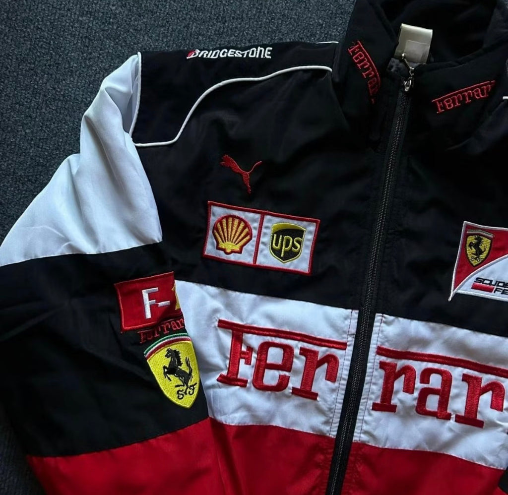Vintage Style Motosports F1 Bomber Racing Jacket