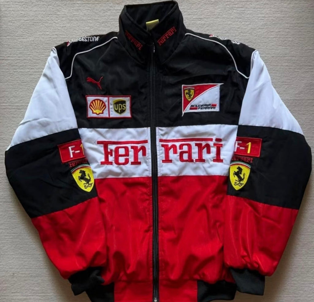 Vintage Style Motosports F1 Bomber Racing Jacket