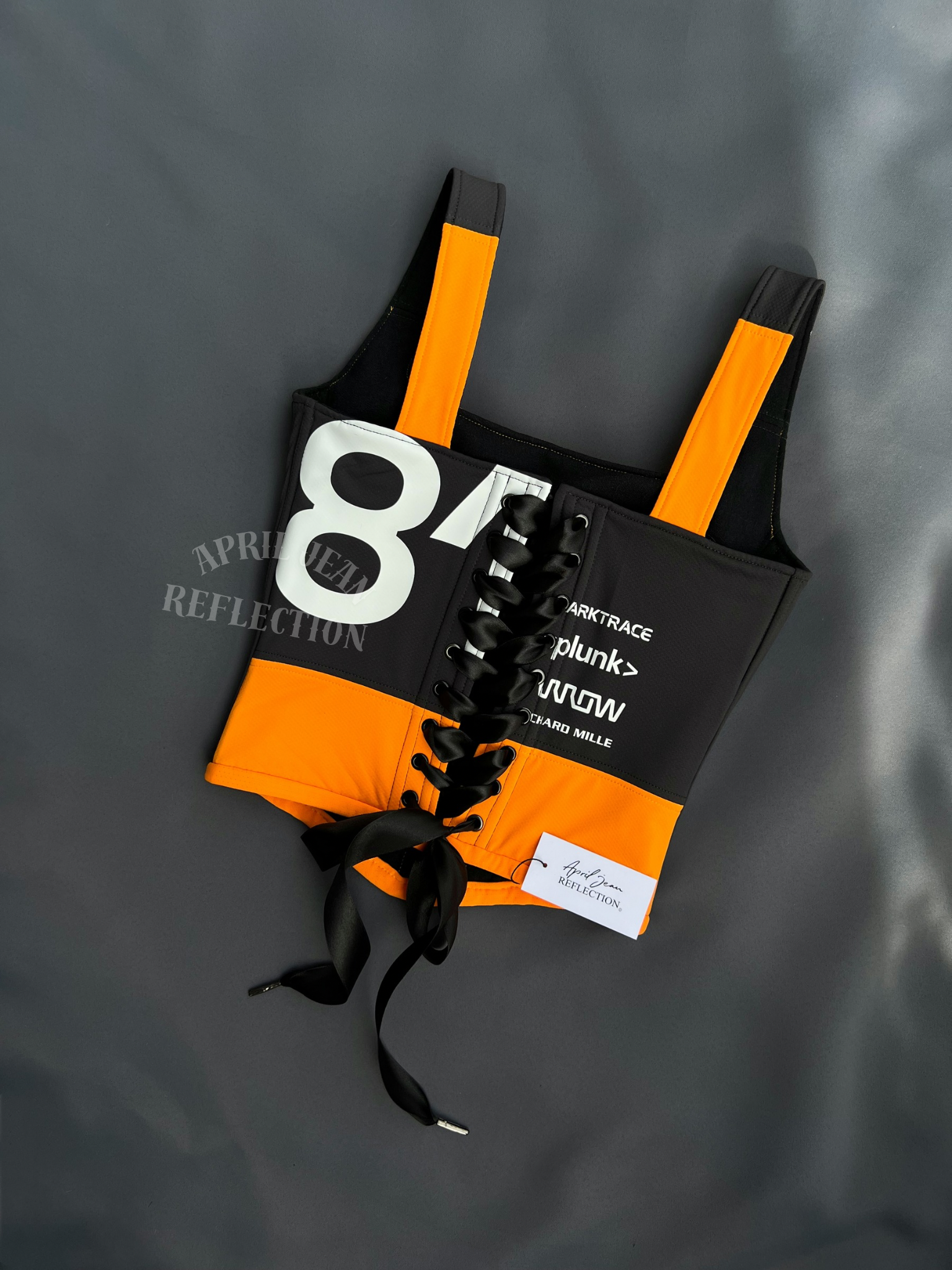 Made-to-order--Custom Mclaren Inspired Corset Top #81