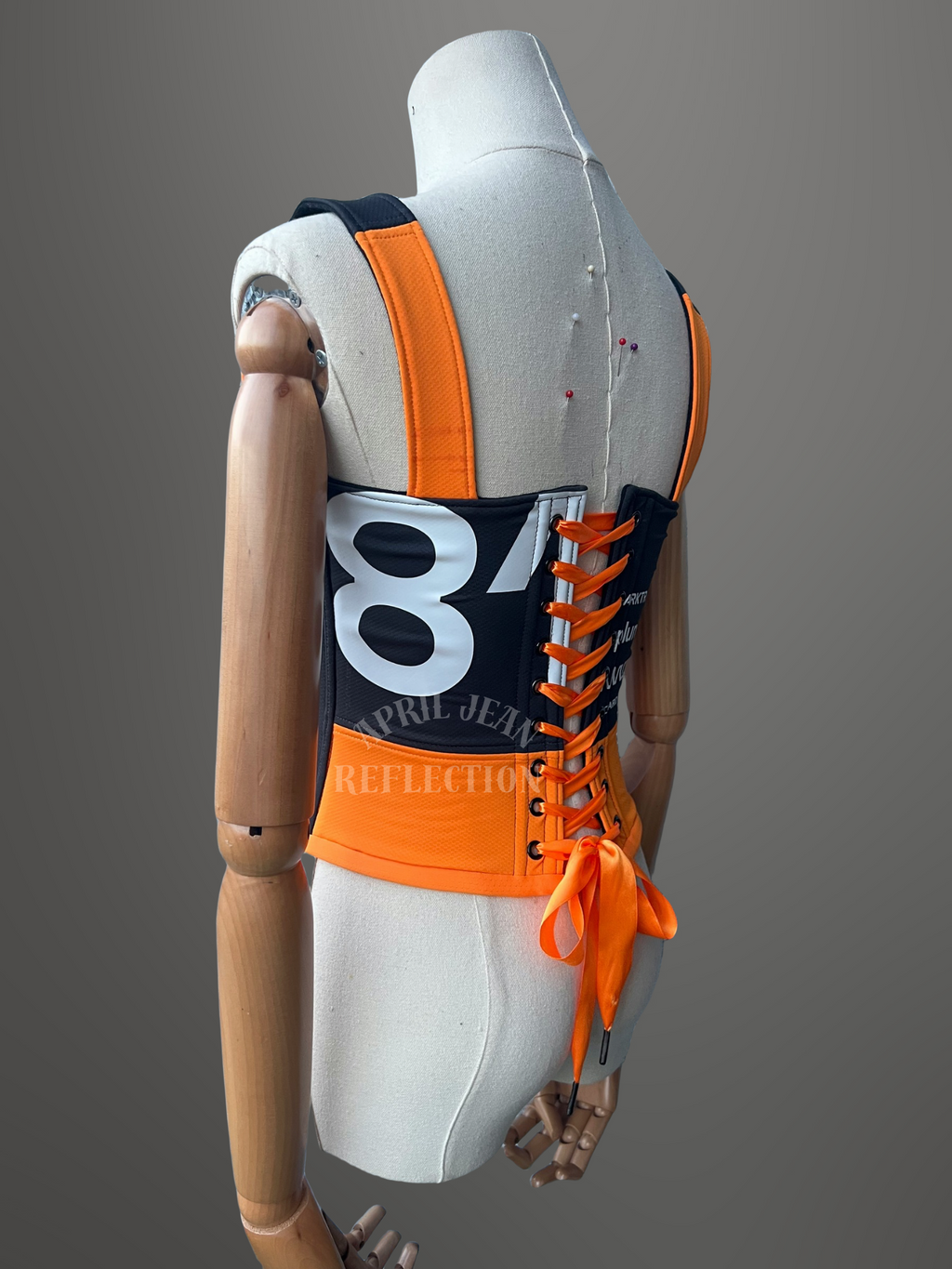 Made-to-order--Custom Mclaren Inspired Corset Top #81