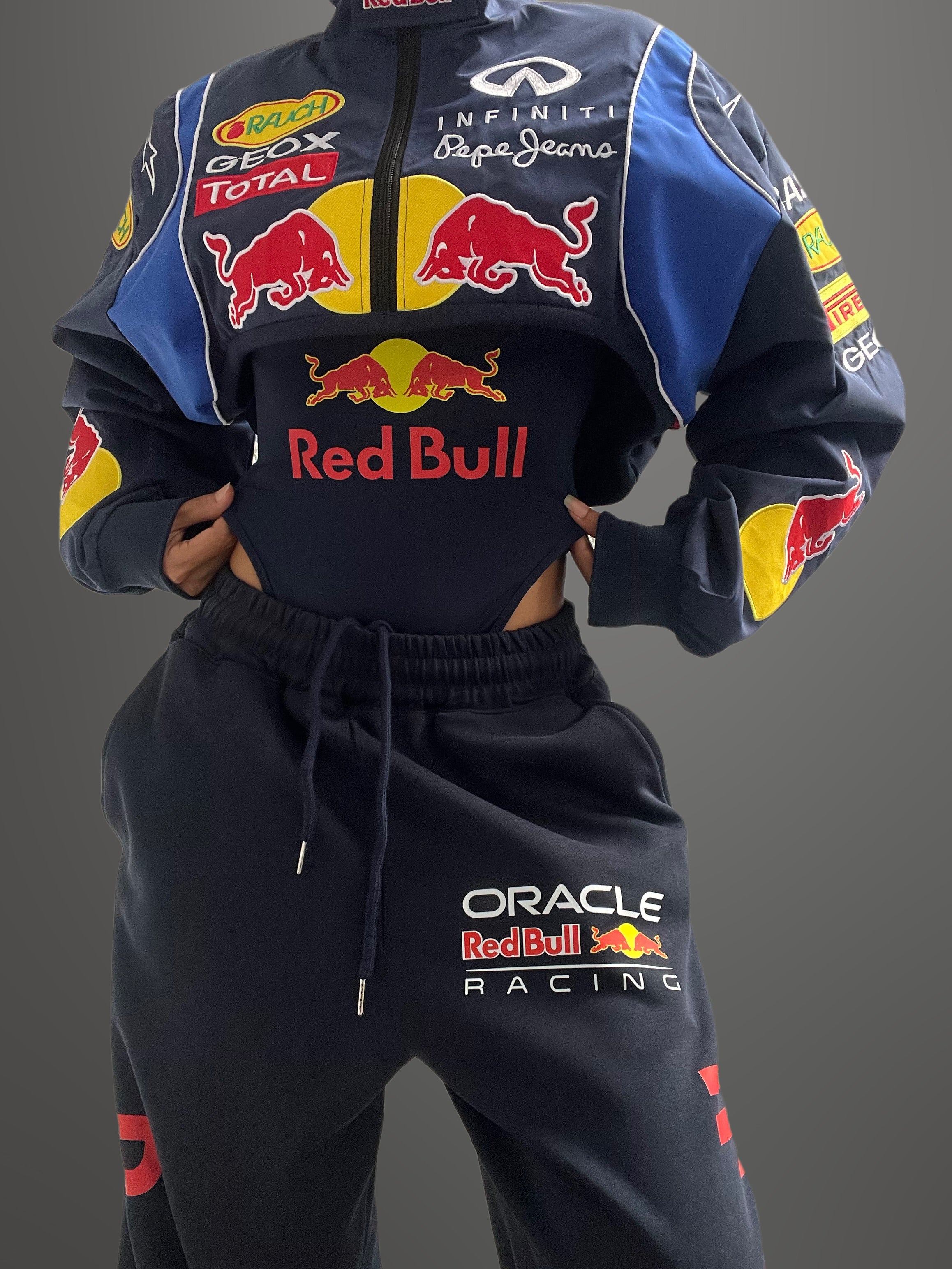 F1 Inspired RB Body Suit and Sweatpants Set