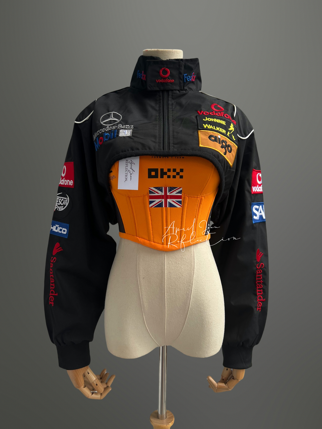 Made-to-order--Custom Mclaren Jacket Corset Set