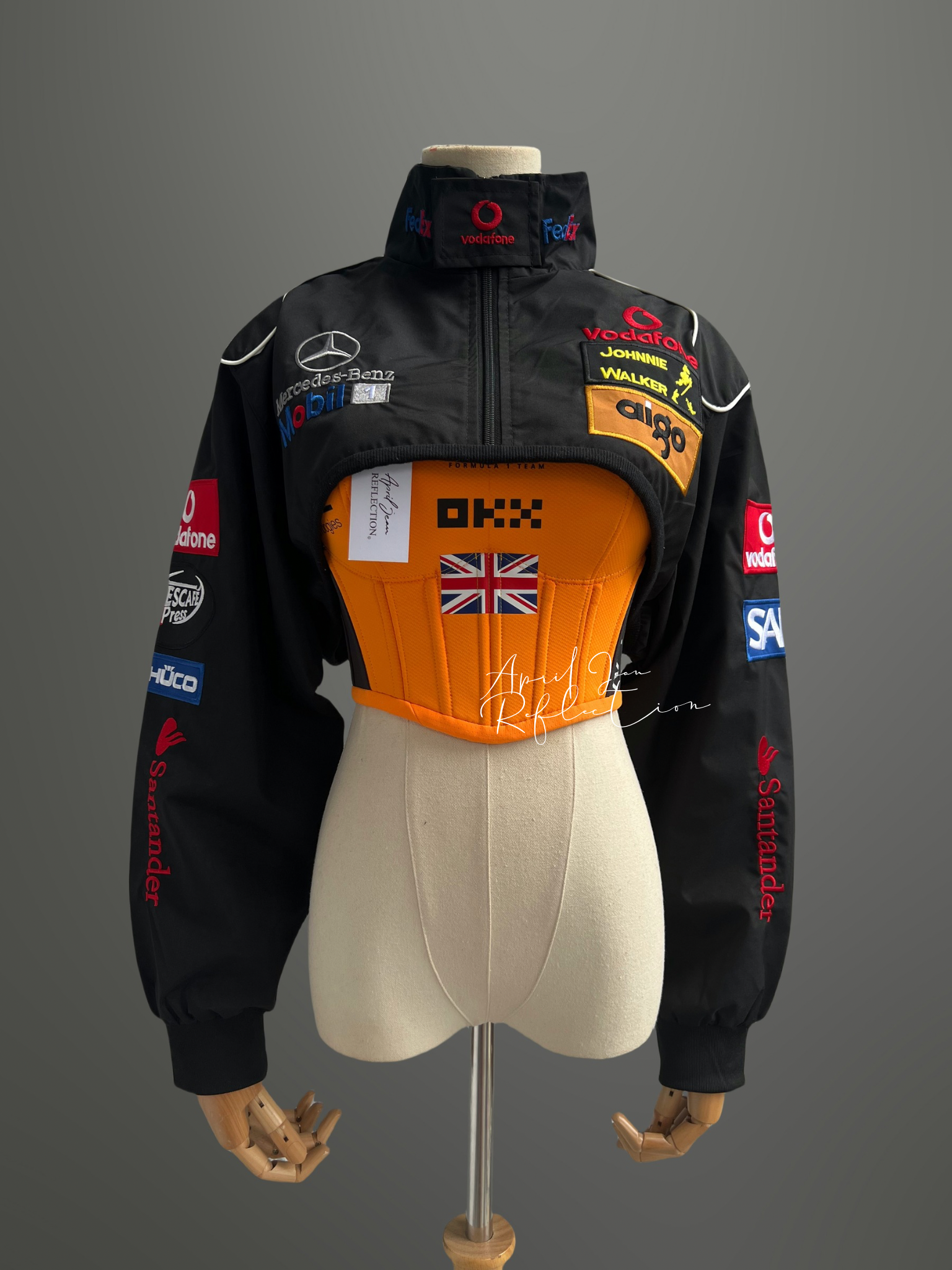 Made-to-order--Custom Mclaren Jacket Corset Set