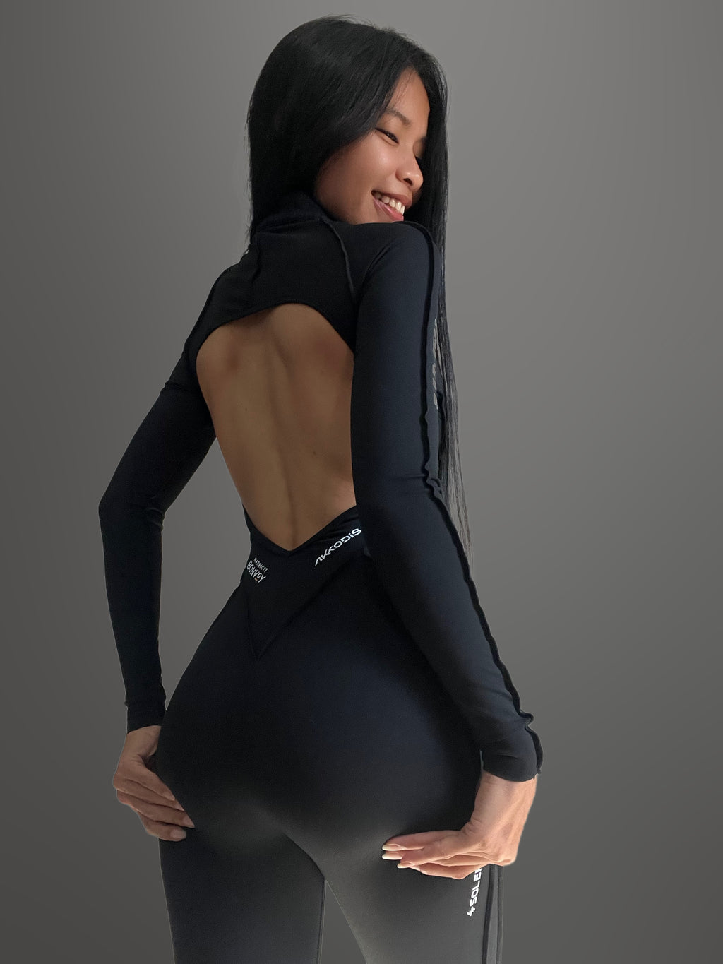 Custom F1 Full Bodysuit and crop hoodie set