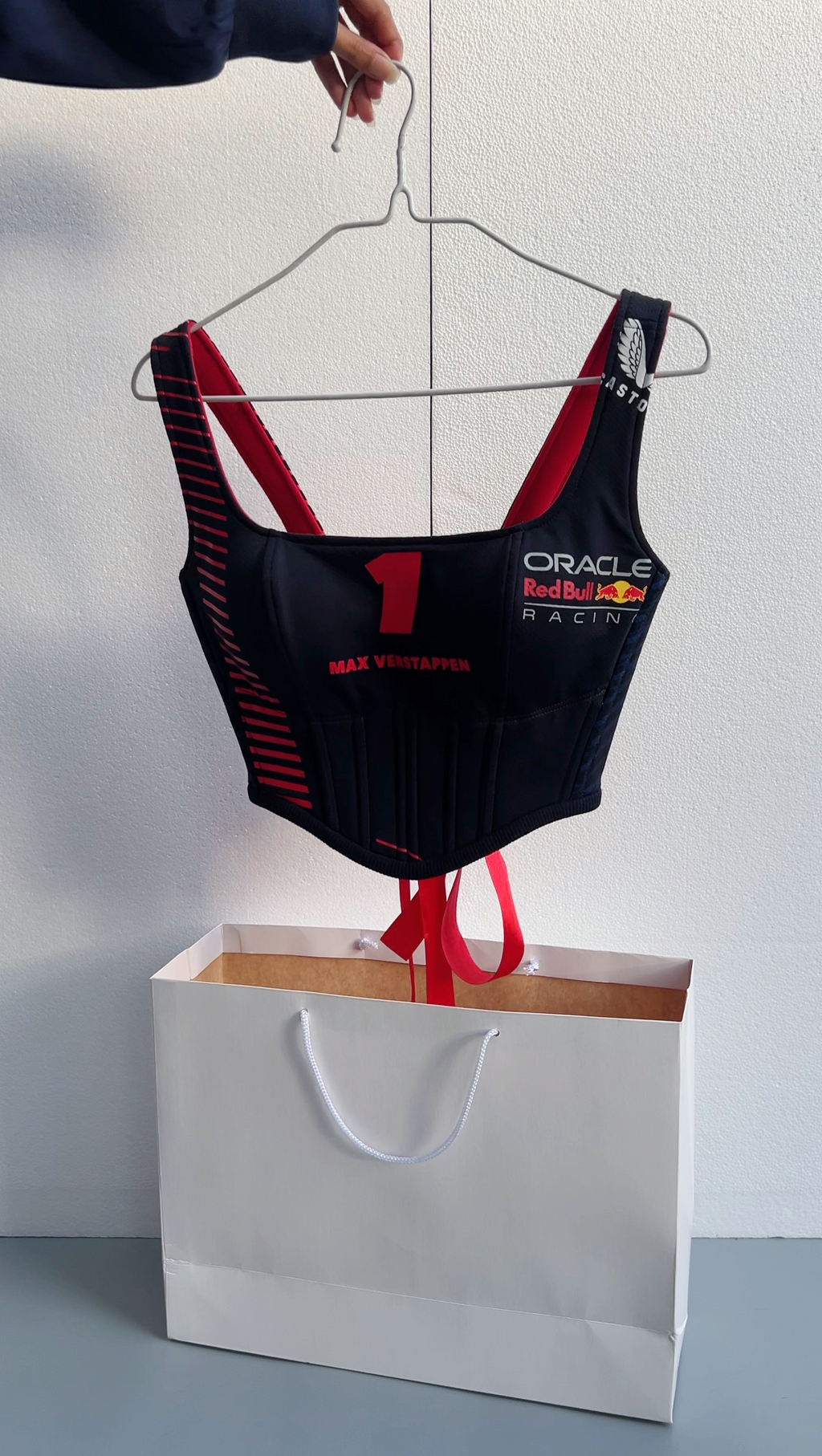 Made-to-order--Custom RB Cropped Jacket and Corset Top Set