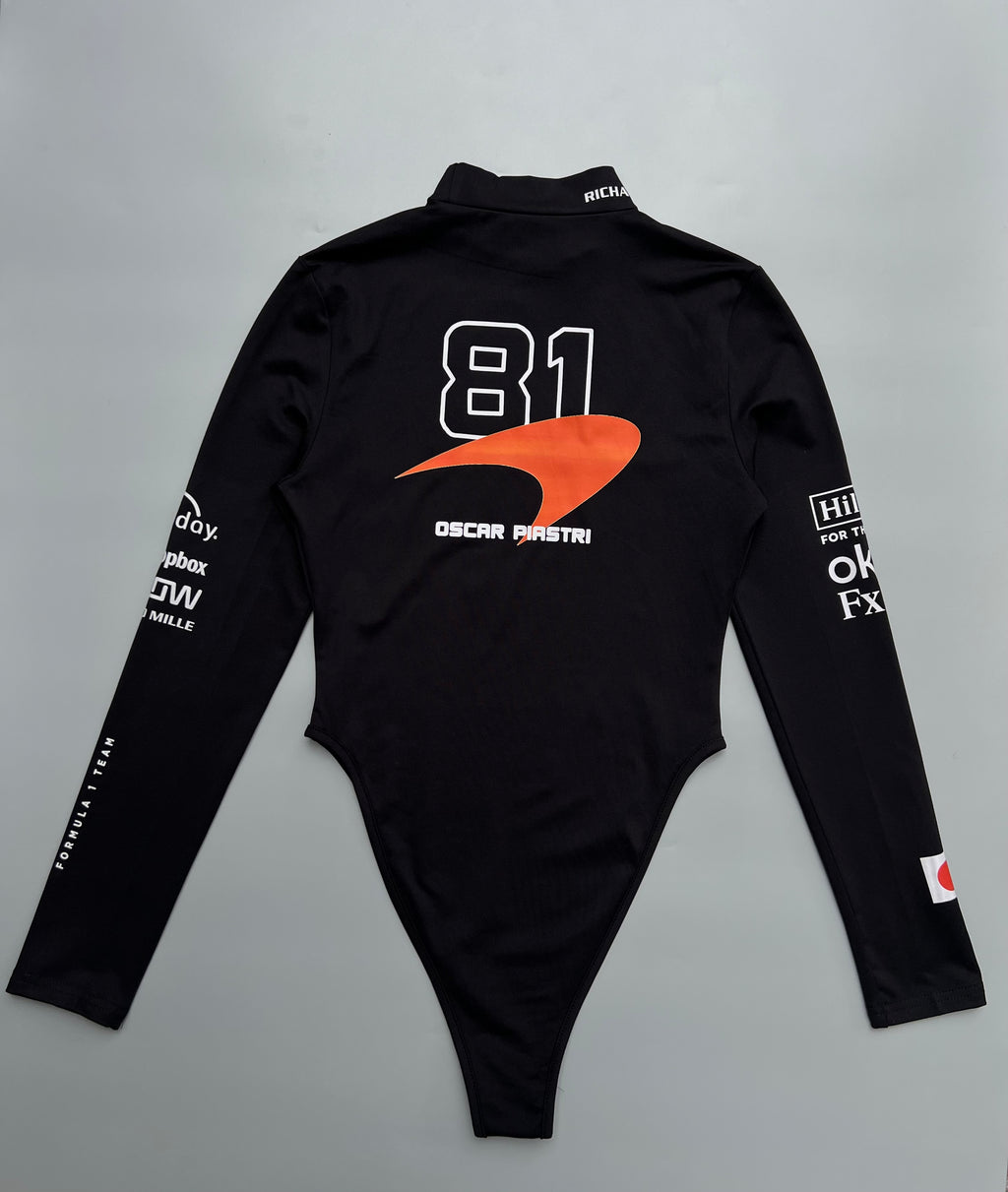 Custom Motorsport-Inspired bodysuit and sweatpants set