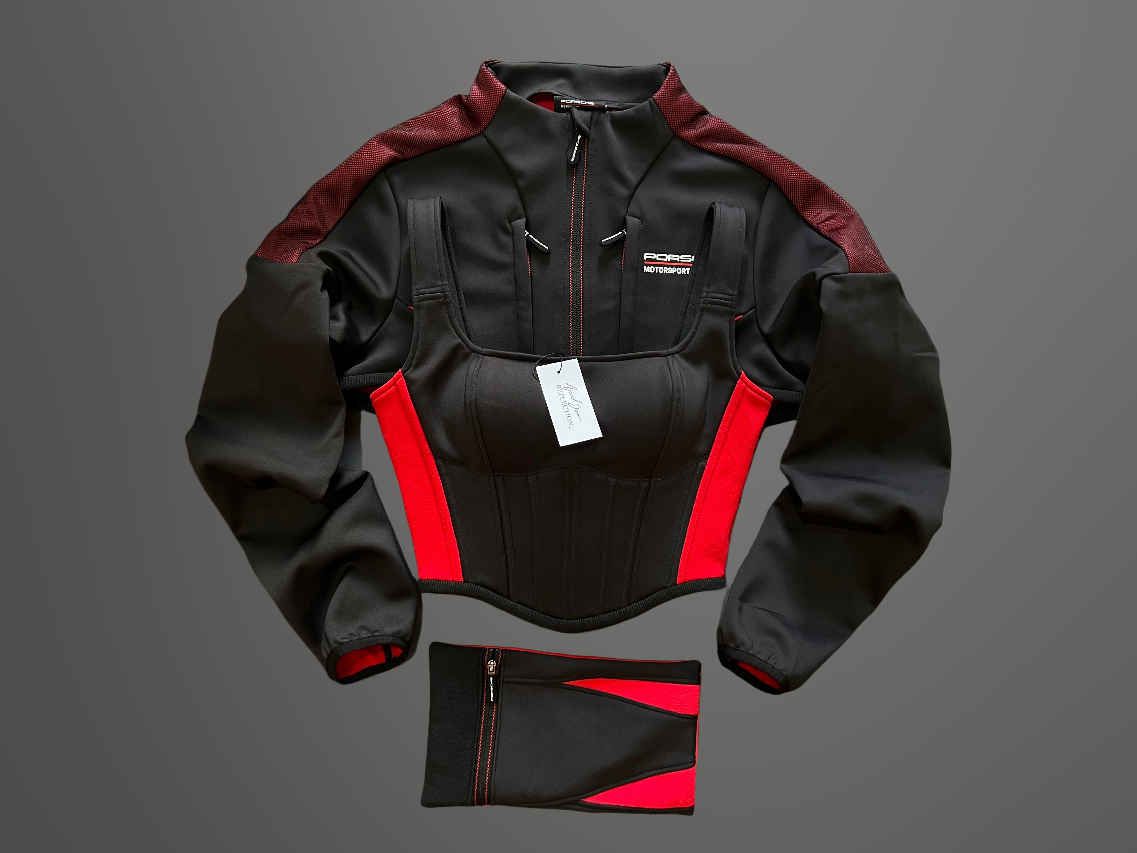 Made-to-order--Porsche Cropped Jacket Corset Top Set