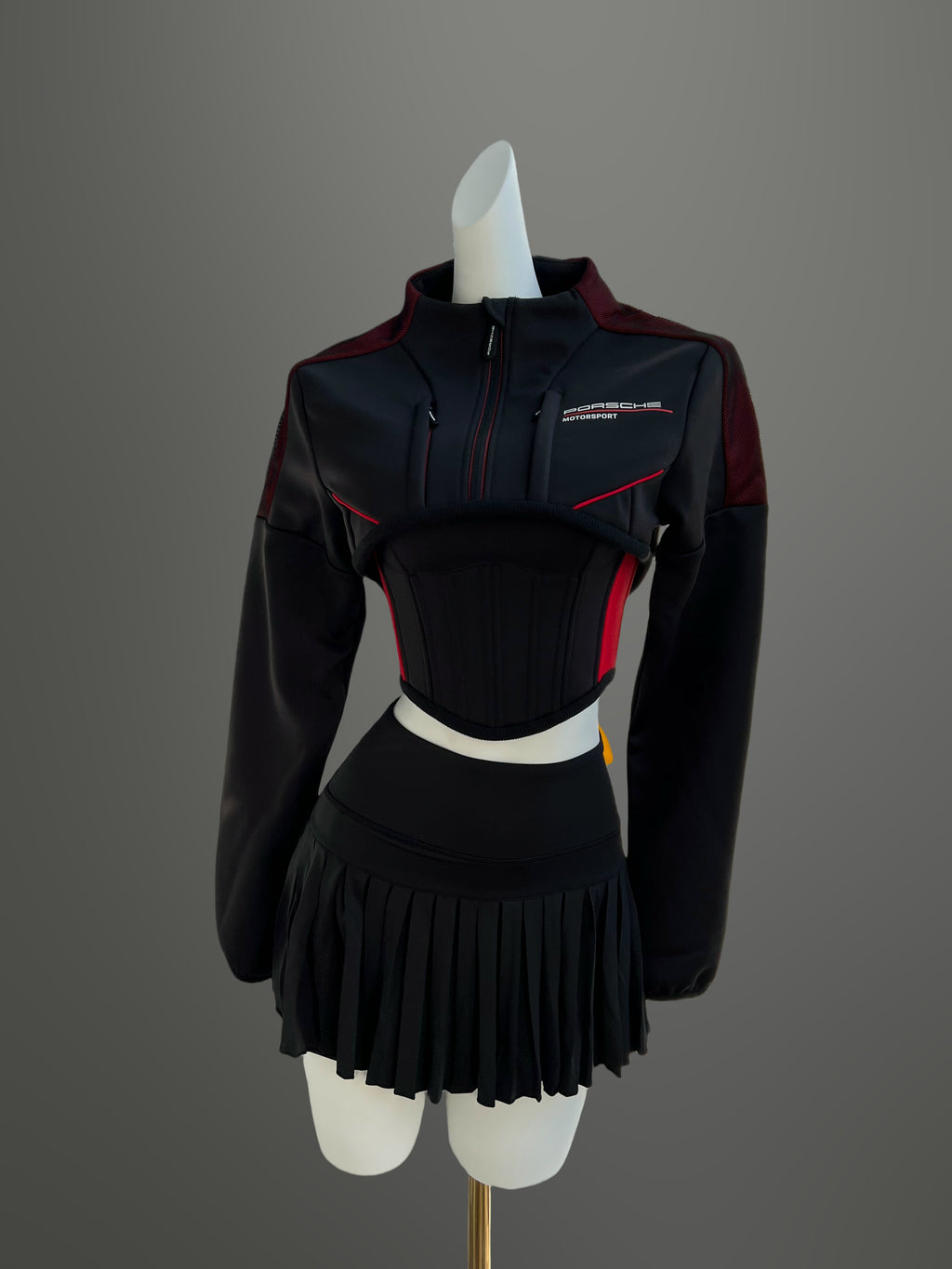 Made-to-order--Porsche Cropped Jacket Corset Top Set