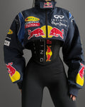 Made-to-order--Custom RB cropped Jacket and Corset Top Set