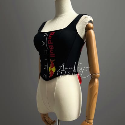 Made-to-order--Custom RB cropped Jacket and Corset Top Set