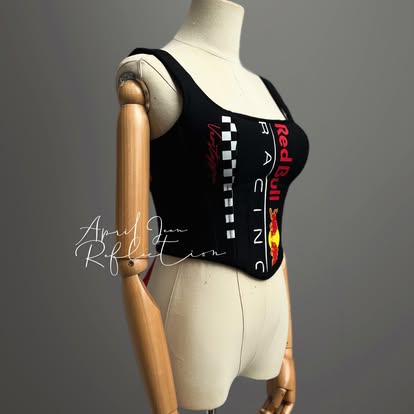 Made-to-order--Custom RB cropped Jacket and Corset Top Set