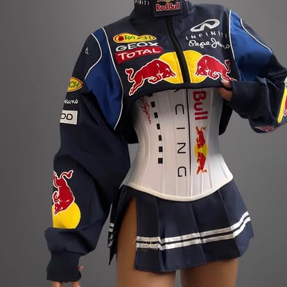 Made-to-order--Custom RB Inspired Cropped Jacket and Corset Top Set
